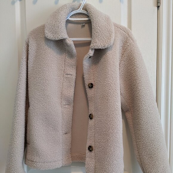 Uniqlo Fleece Button-up Jacket - Picture 1 of 3